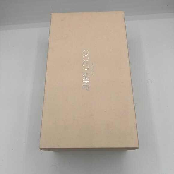 Jimmy Choo Black Patent Leather Heels Size 38.5 with Box - Picture 12 of 14